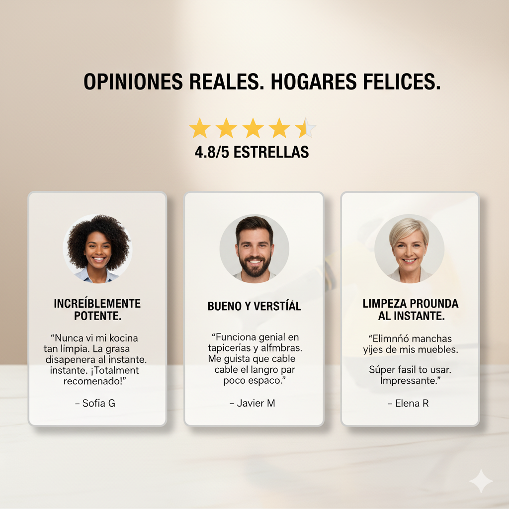 VAPORIX PRO™ Limpieza extrema sin químicos
