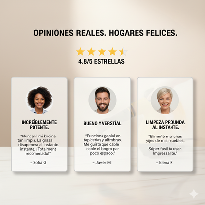VAPORIX PRO™ Limpieza extrema sin químicos